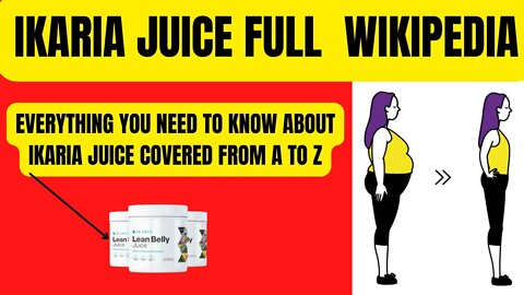 Ikaria lean belly juice reviews | Full Wikipedia for Ikaria Juice|