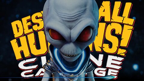 BOW BE FOR OUR MIGHT YOU HAIRLESS APE'S - #DESTROY ALL HUMANS CLONE CARNAGE.