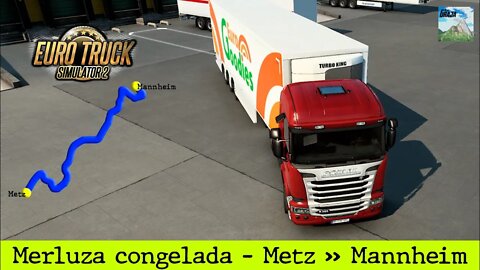 ETS - Merluza congelada de Metz para Mannheim | Scania