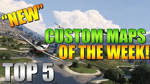 GTA 5 Online - TOP 5 "Custom Maps of the Week" EP.1! (Walking Dead, Sky Fight, Labs, World War 3)