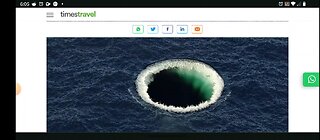 Has a portal opened up in the Indian Ocean?