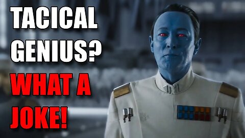Thrawn is only as smart as his writer, and that writer is Filoni - Ahsoka Ep6 Review