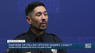 Partner of fallen Phoenix police officer shares legacy