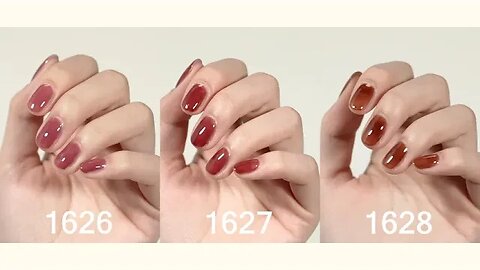 Nail Art Magic: Transform Your Look with the GAOY Rose Garden Jelly Gel Nail Polish Collection!