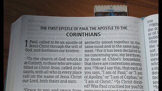 1 Corinthians 11:28-12:5 (Now Concerning Spiritual Gifts)