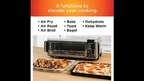 Ninja SP101 Digital Air Fry Countertop Oven with 8-in-1 Functionality,