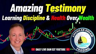 Mastering Discipline & Health - An Amazing Stock Market Testimony