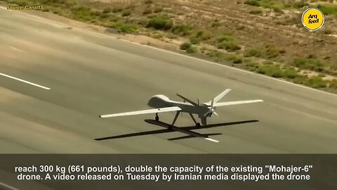 Unveiling the Mighty Mohajer-10: Iran's Cutting-Edge Advancements in Drone Technology!