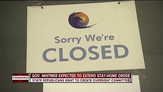Gov. Whitmer expected to extend stay-at-home order