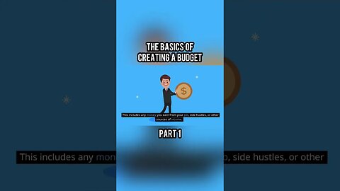 The Basics Of Creating A Budget - Part 1