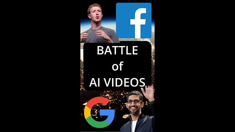 Google vs Meta: AI Video Generated Content