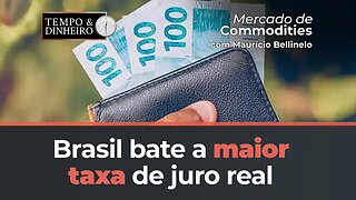 Brasil bate a maior taxa de juro real do mundo. As consequências são desastrosas