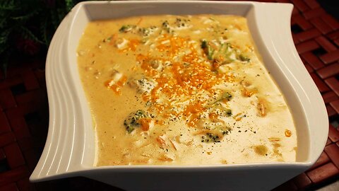 Broccoli Cheddar Cheese Soup Recipe