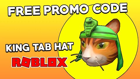 (Roblox Promo Code) King Tab Hat
