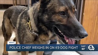 Bedford Heights Police: K-9 Bosco being placed with new handler