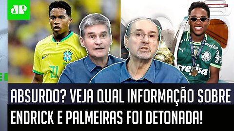 "AH, TENHA PACIÊNCIA! O Palmeiras DEVERIA CHEGAR na CBF e..." INFORMAÇÃO sobre Endrick REVOLTA!