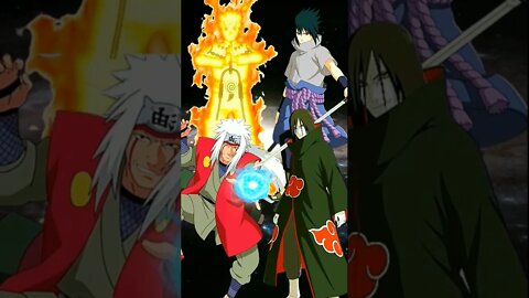 WHO IS STRONGEST?? Naruto, Jiraiya VS Sasuke, Orochimaru.#shorts