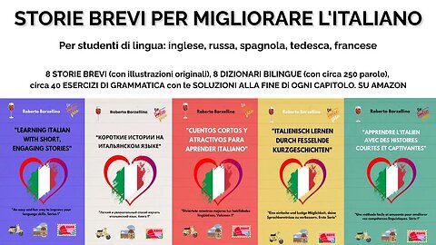 "Migliora il tuo italiano divertendoti: 8 storie brevi con dizionari bilingue, esercizi e soluzioni"