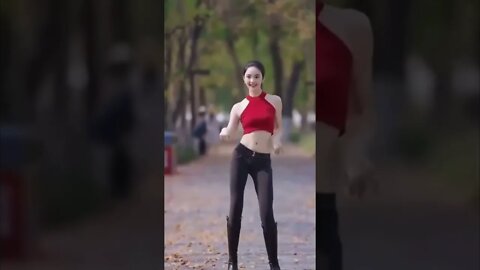 Damn Hot Chinese girl Has A Perfect Body To Dance For Us