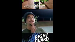 Craziest Commercial Ever!? Right Guard Xtreme feat. Bam Margera #shorts #funny #crazy