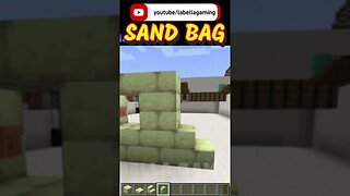 Sandbag Wall | Minecraft