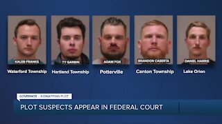 Plot suspects appear in federal court