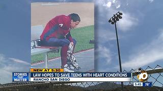 Law may save teens with heart conditions