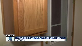 Appleton Schools help build home with Habitat