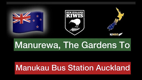 Manurewa,The Gardens To Manukau Bus Station, Auckland, New Zealand 🇳🇿