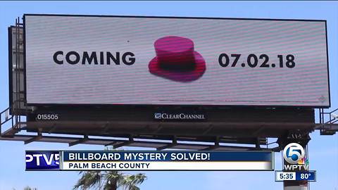 Mystery Billboard Revealed