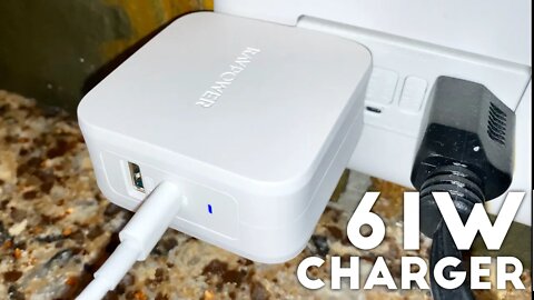 RAVPower Super Fast 61W Type C Power Delivery Charger Review