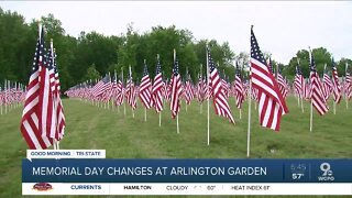 Memorial Day is a little different this year at Arlington Memorial Gardens