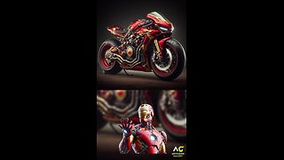 Superheroes as Motorbike 💥 Avengers vs DC - All Marvel Characters #dc #shorts #marvel #avengers