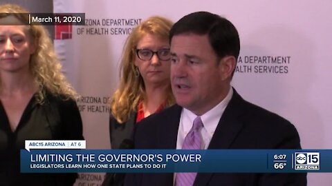 Some AZ legislators weighing options to try and limit the governor's emergency powers