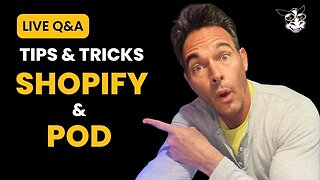 Shopify & Print-On-Demand ((LIVE)) Q&A!🐮