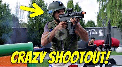 Andrew Tate CRAZY Shooting At Home (New Vlog)