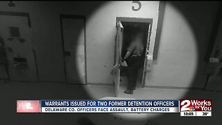 Warrants issued for two former detention officers