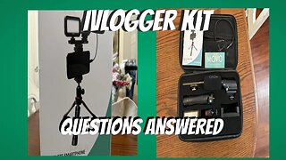 Movo iVlogger Vlogging Kit for iPhone- for YouTube Starter Kit or iPhone Vlogging Kit