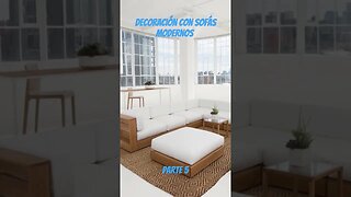 Decoración con Sofás Modernos Parte 5 #decoracion #sofa #moderno