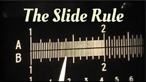 How to Use a Slide Rule - Easy Explanation / Lesson - 1957
