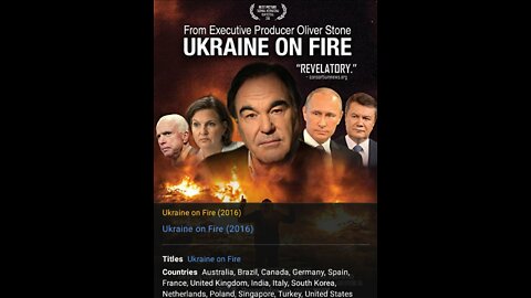 "Ukraine On Fire" Full Movie!!. After Being Censored On YouTube. Now Released To Public
