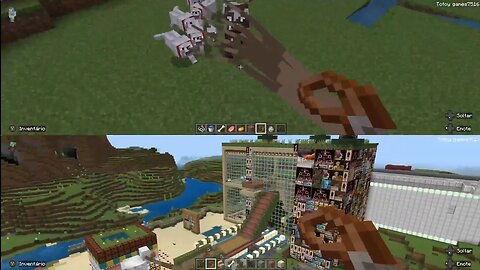 Minecraft! Nossa Nova Casa é Gigante! TOTOY GAMES e Papai @NEWxXxGames #minecraft