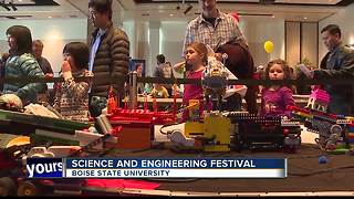 Students explore Science and Engineering Festival at BSU