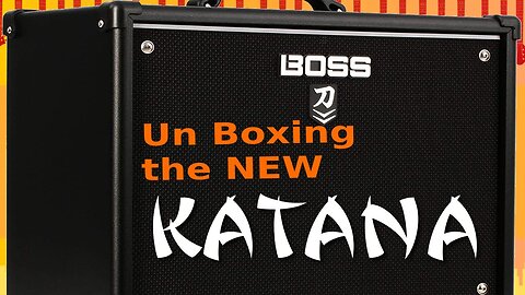 Boss Katana 50 MkII Ex - Quick Unboxing
