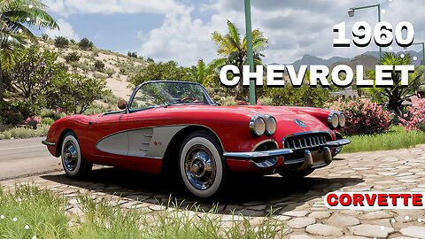 Casual driving with 1960 Chevrolet Corvette // Forza Horizon 5 Gameplay "4K"