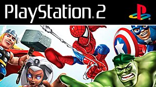 MARVEL SUPER HERO SQUAD (PS2/PSP/Wii) - Gameplay do jogo Esquadrão de Heróis! (Legendado em PT-BR)
