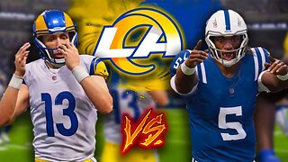 ANTHONY RICHARDSON VS STETSON BENNETT IN MADDEN 24! | LA Rams Franchise #4