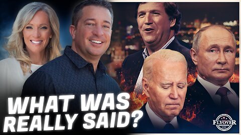 TUCKER, PUTIN & BIDEN | They are DONE with Joe Biden! - Breanna Morello; This Should be Part of The Solution and NOT Just Part of the Problem! - Dr. Troy Spurrill | FOC Show