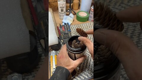 I don’t waste any of this magic liquid #shorts #woodworking #diy #handmade #woodturning #shortvideo