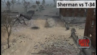 [Hot Mod/Soviet Union] Sherman Meets a T-34 l Gates of Hell: Ostfront